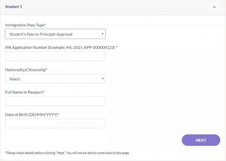 线上申请！新加坡最新学生入境许可申请步骤详解