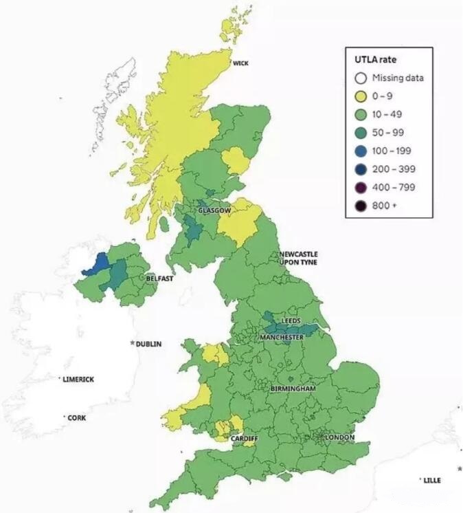英国疫情数据大幅降低，7成地区无新冠病例！