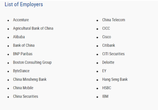 香港科技大学商学院部分授课型硕士录取数据公布！