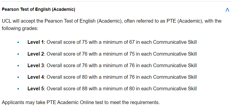 英国最新G5本科语言要求汇总！