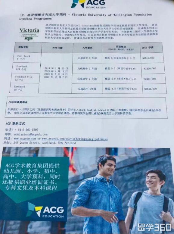 2019年惠灵顿维多利亚大学预科全面奖学金来袭，高达3000纽币！