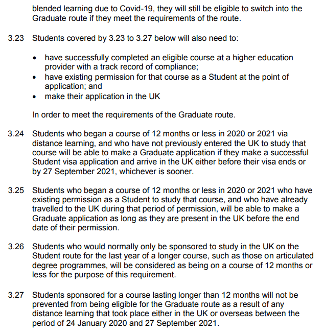 好消息！英国面向留学生的2年工签最晚入境日期再次延期！