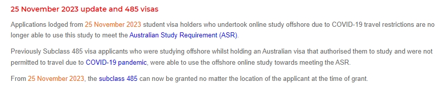 485工签一场“乌龙”？在境外参与网课，仍被认可为澳洲学习？