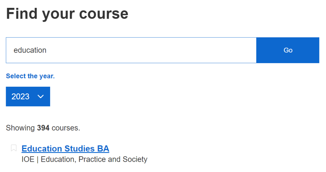 伦敦大学学院从2024年起不再开设“教育学”专业！
