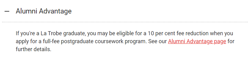 La Trobe奖学金扩大范围和数量？最高可达每年15000澳元！