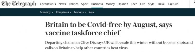 英国将进一步解封！科学家称新冠将在8月“终结”！