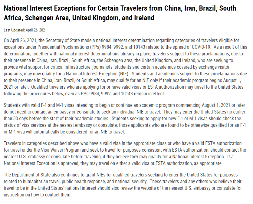 八大热门留学国最新入境政策汇总！