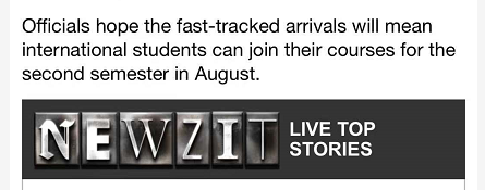 最新消息！澳洲政府官宣，留学生可以入境澳洲啦！