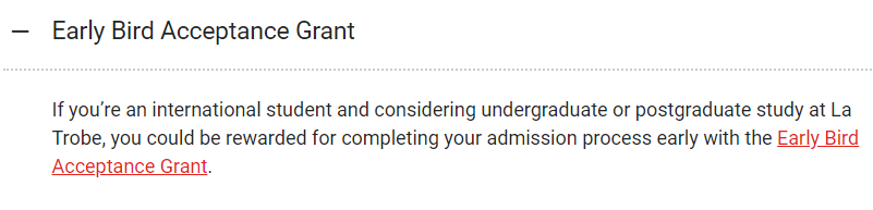 La Trobe奖学金扩大范围和数量？最高可达每年15000澳元！