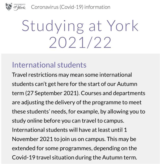 英国7月19日解封或已成定局，7所大学更新秋季开学安排
