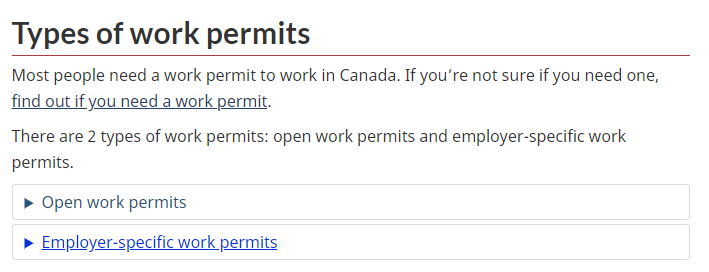 干货|除了PGWP，加拿大还有哪些工签？