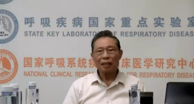 英国92%成年人已有抗体，钟南山院士为驻英使领馆作防疫辅导